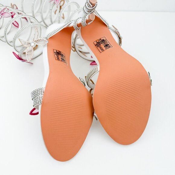 AZALEA WANG FLORIANA BUTTERFLY SANDAL IN WHITE Y2K - Picture 14 of 16